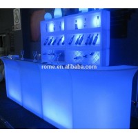 China factory led bar cocktail furniture led bar counter for outdoor/garden