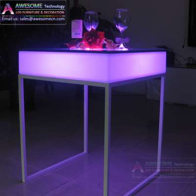 cool outdoor led table for bar (TP450)